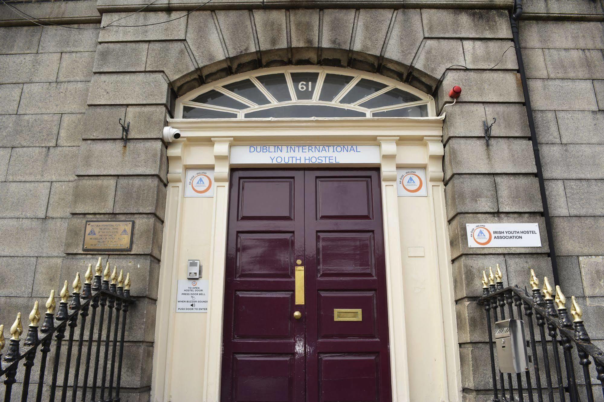 Dublin International Hostel Eksteriør billede